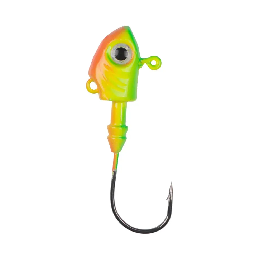 1Pcs Fish Lead soft plastic lure Jig Head 10g 15g 20g 29g 40g Barbed Hook