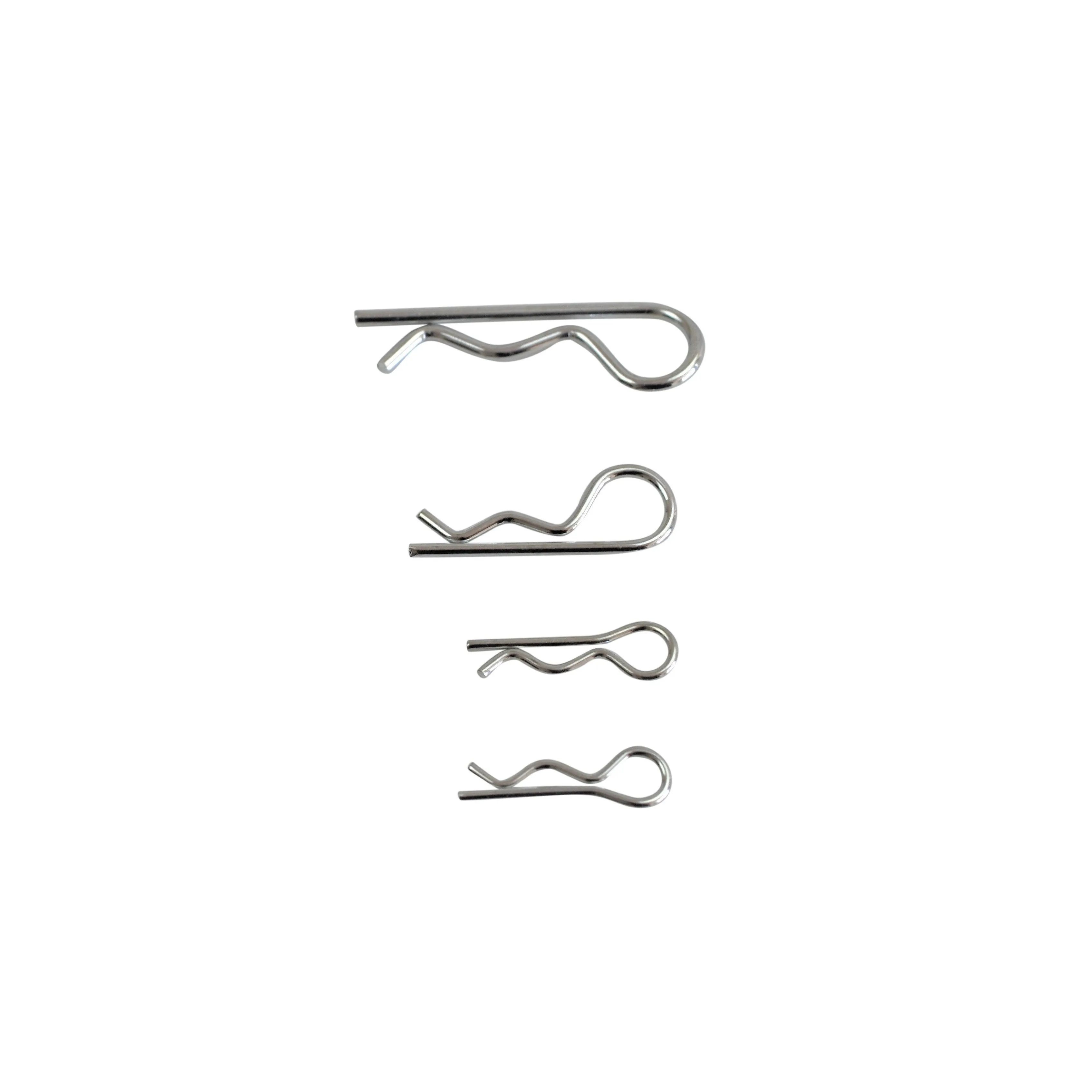 230pc Cotter Pin and 150pc Metric R Pin Clip Grab Kit Assortment