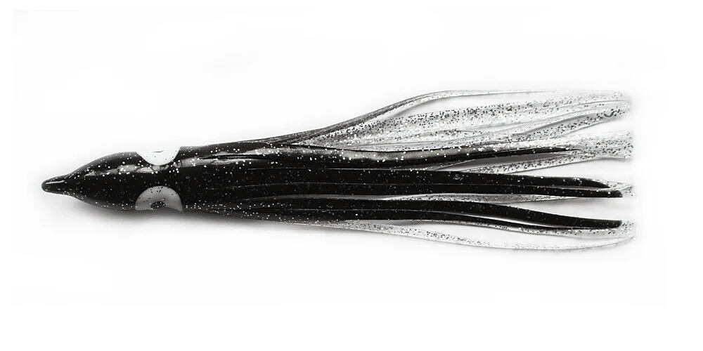 30 XOctopus Squid Skirt Trolling Jig Lure Fishing Tackle 8cm