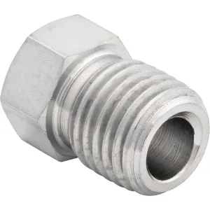 3/16" (3/8-24 Inverted) | Tube Nut | Stainless Steel | 10ct