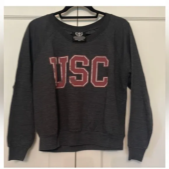 🌈🌈🌈(5 for 100$) Gray USC Women's Sweatshirt