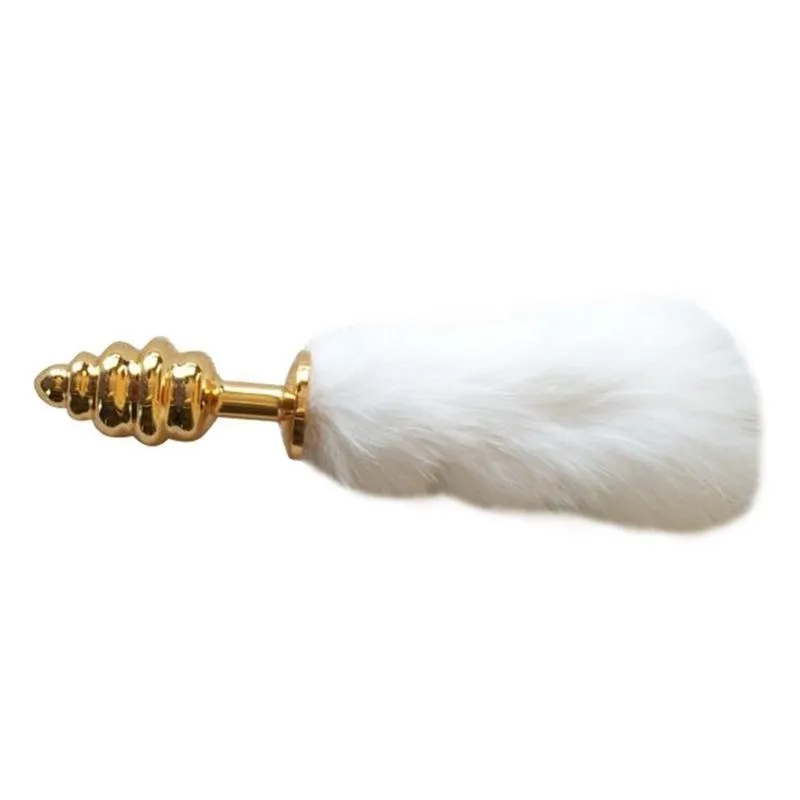 5" Tail Spiral Golden Plug 4 Colors