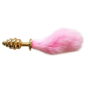5" Tail Spiral Golden Plug 4 Colors