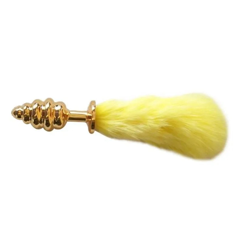 5" Tail Spiral Golden Plug 4 Colors