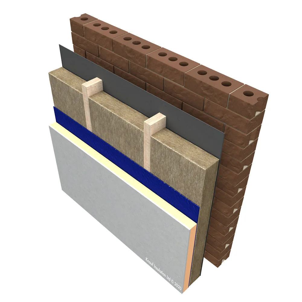 70mm Knauf Rocksilk Flexible Slab (1200mm x 600mm)