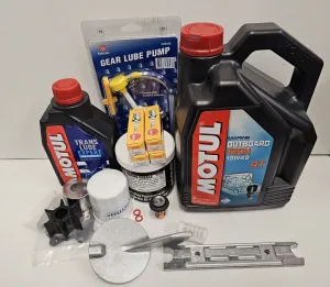 80 100 HP 4-Str Yamaha F80A F100A Outboard Full Service Kit '98-'01 carb models