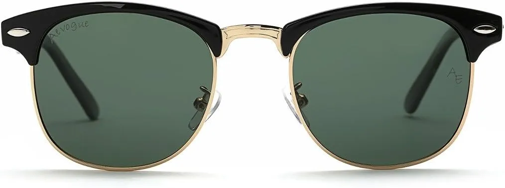 AEVOGUE Polarized Sunglasses For Women And Men Semi Rimless Frame Retro Sun Glasses AE0369