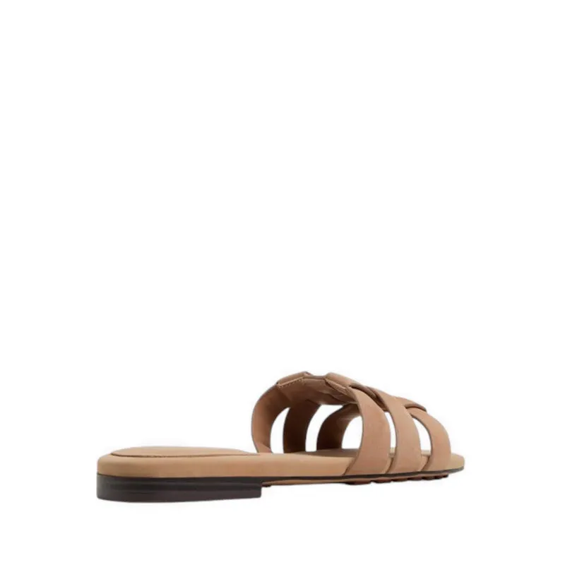 Aldo Gotosandal Women's Flat Sandals - Medium Brown