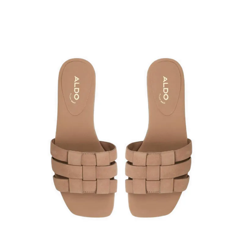 Aldo Gotosandal Women's Flat Sandals - Medium Brown
