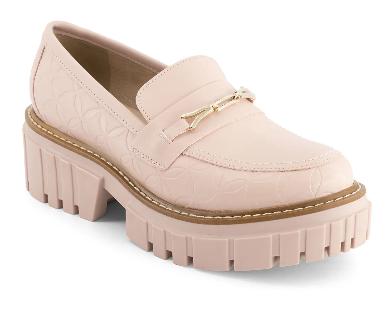 Andrea Women's Penny Loafers 54794 Pink