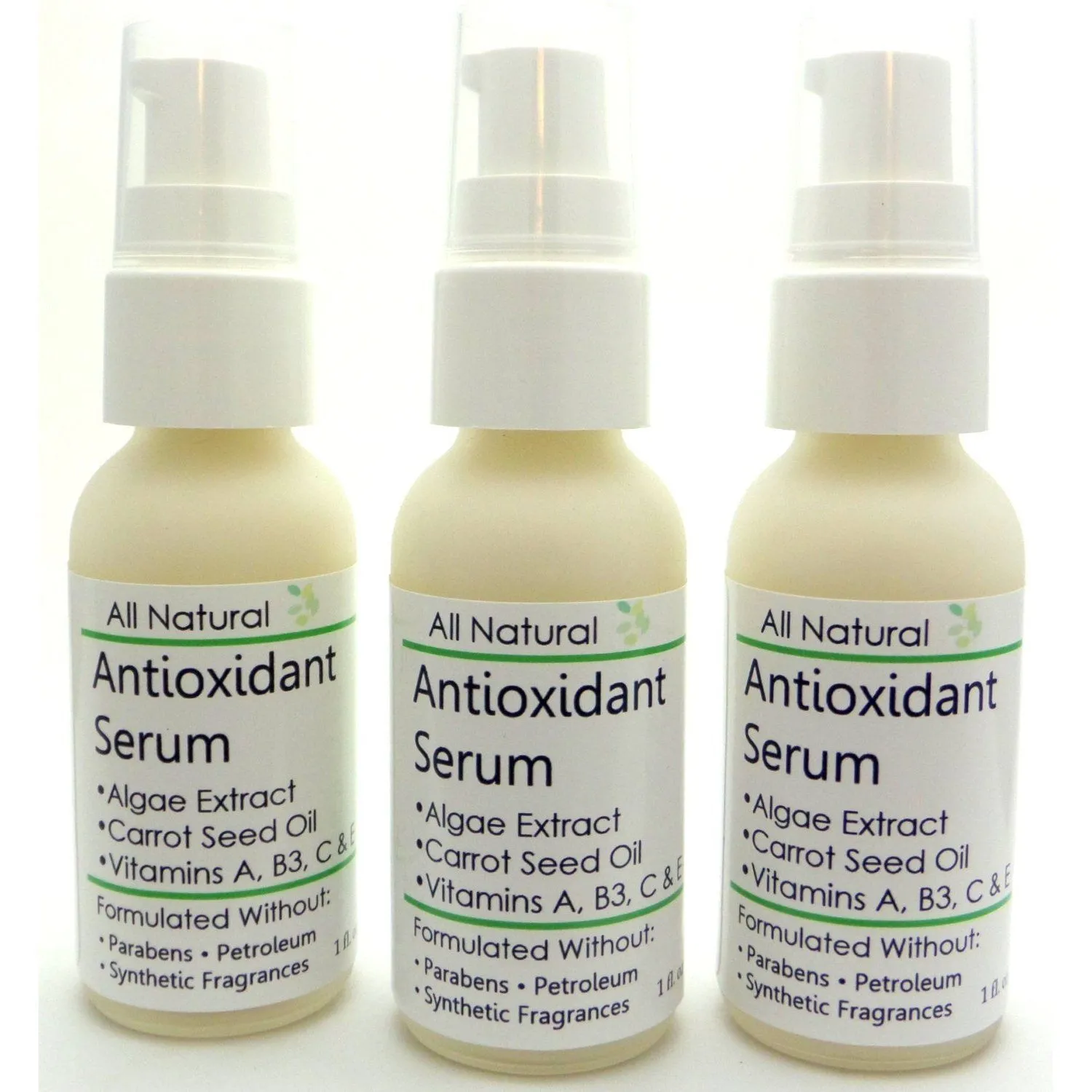 Antioxidant Face Moisturizer with CoQ10 Vitamins C & E, Hyaluronic Acid, Anti Wrinkle Cream, Vegan, Natural Skincare, Organic Skincare