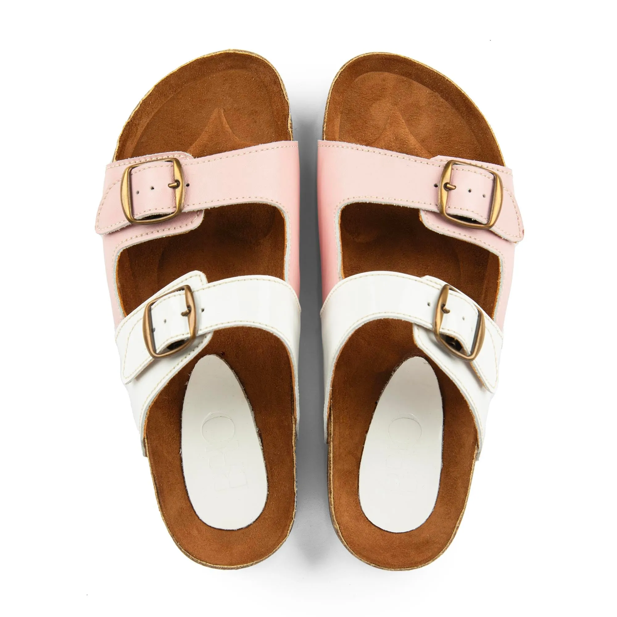 Arizona Binky Natural Leather Slippers