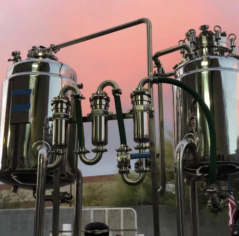 ASME Reactor Skid, decarb, crystallization, Decarboxylation vessels