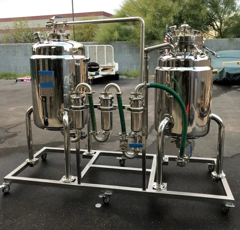 ASME Reactor Skid, decarb, crystallization, Decarboxylation vessels