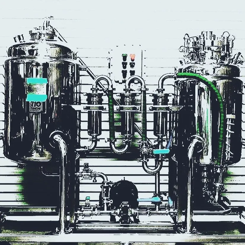 ASME Reactor Skid, decarb, crystallization, Decarboxylation vessels