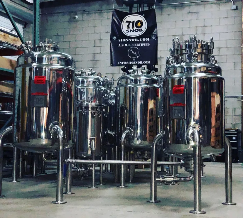 ASME Reactor Skid, decarb, crystallization, Decarboxylation vessels