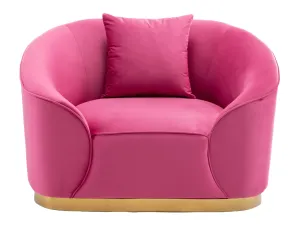 ATLANTA ARMCHAIR - HOT PINK