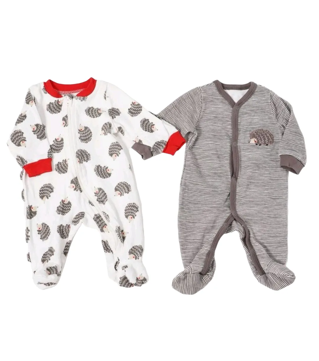 BABY BOY SIZE (NB) - KOALABABY, 2 Pack Soft Sleep & Play Onsies EUC B14