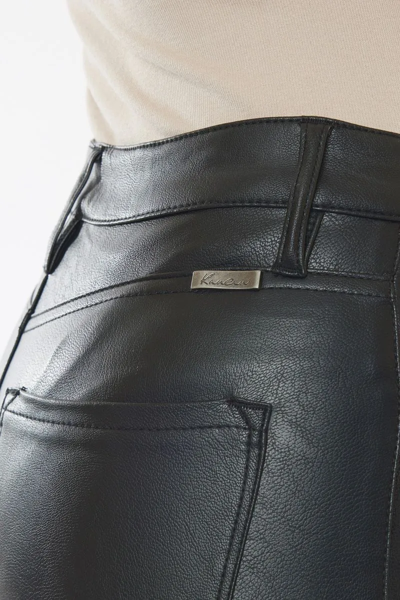 Bad Mama Jama Faux Leather KanCan Skinny Jeans