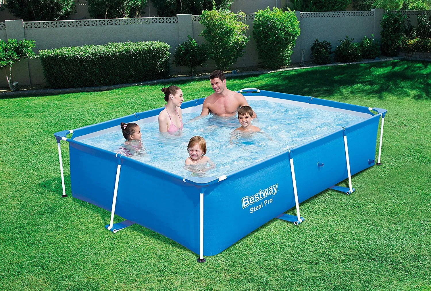 Bestway Family Splash Frame Pool -157"x83"x32"