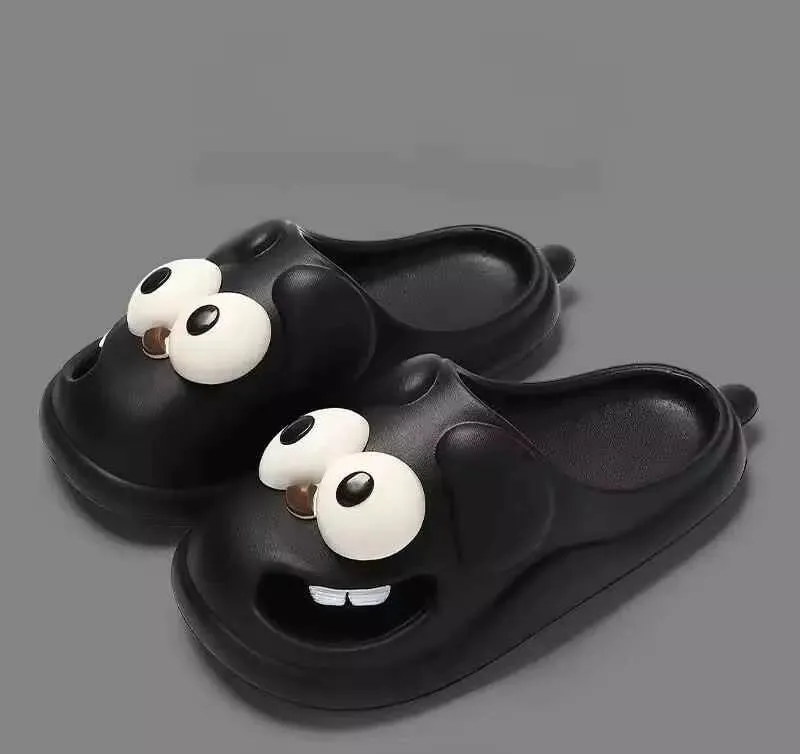 Big Eyes Monster Slippers
