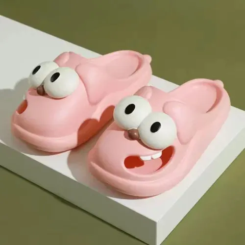 Big Eyes Monster Slippers