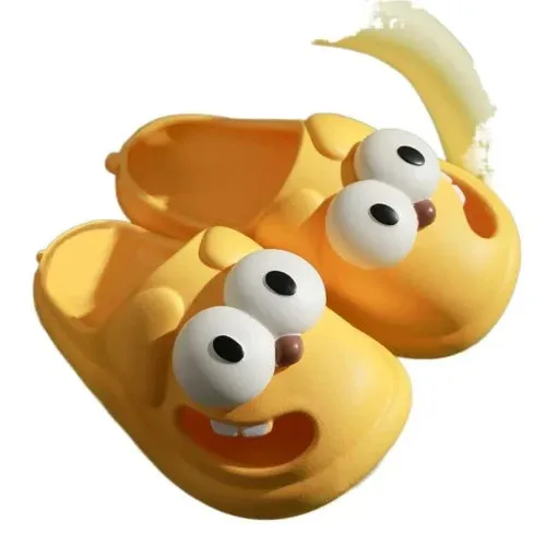 Big Eyes Monster Slippers