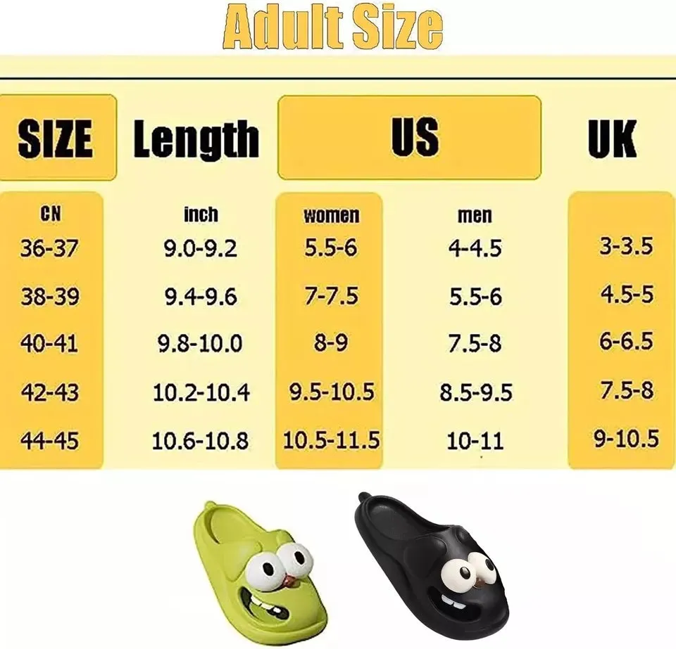 Big Eyes Monster Slippers
