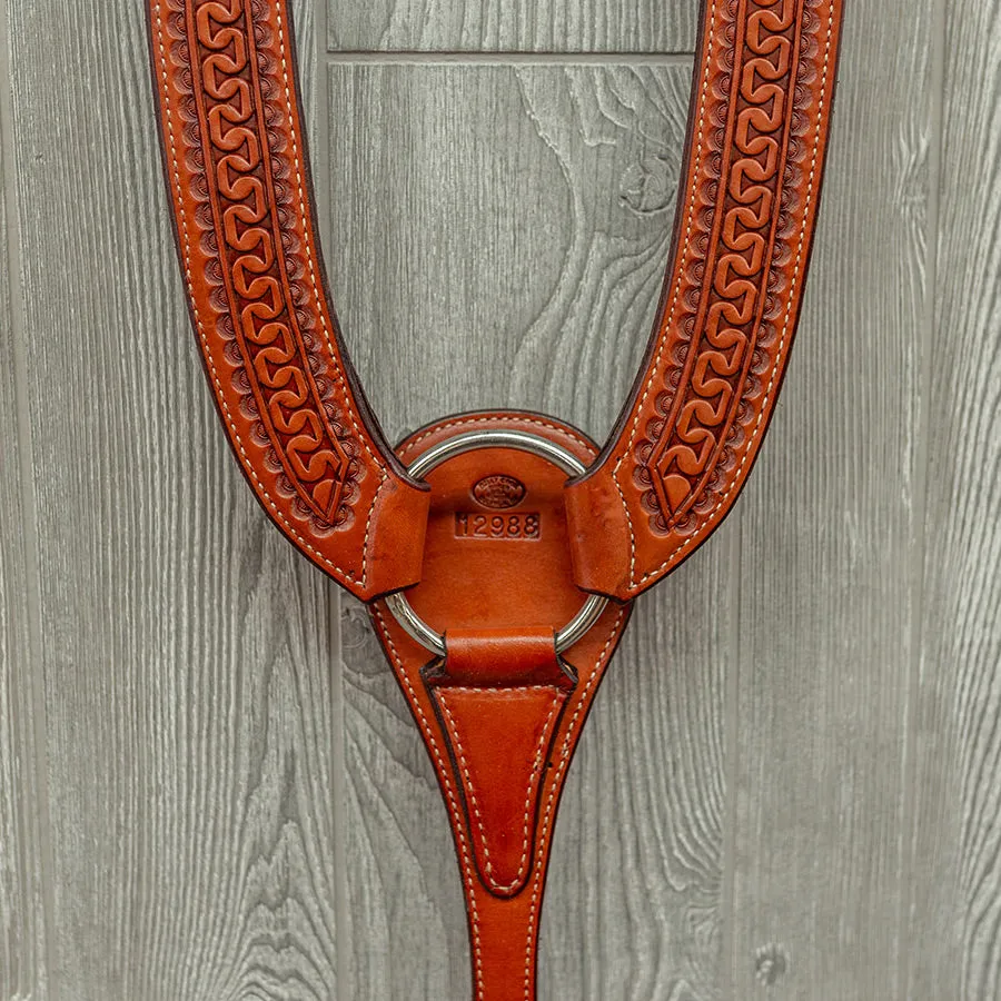 Billy Cook Running W Narrow Body Buckaroo Breast Collar
