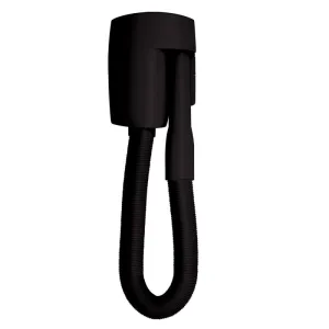 Black Wally Flex Inlet And Hose Kit - 4 To 13 Foot Stretch Hose