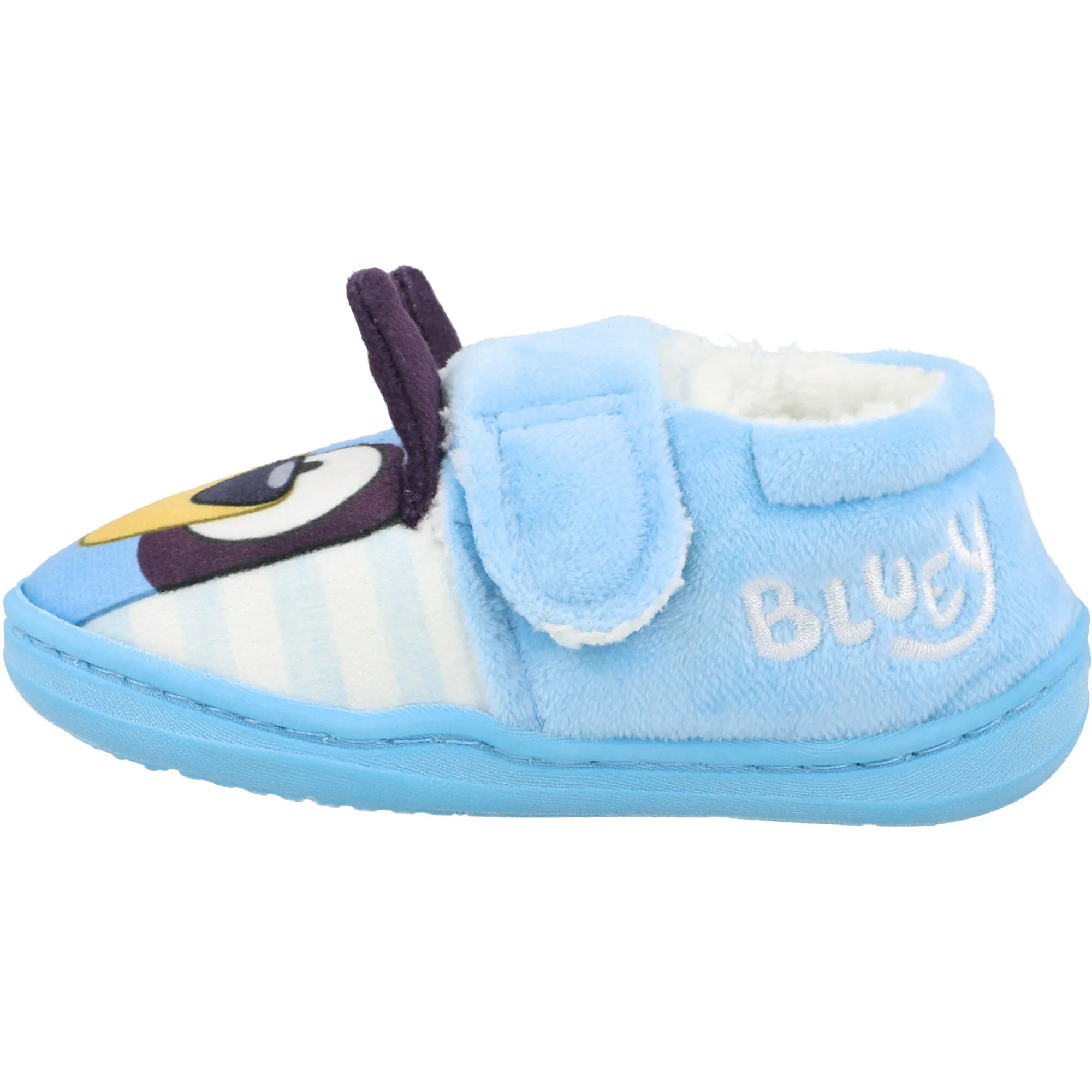 Bluey Kids Blue Novelty Slippers