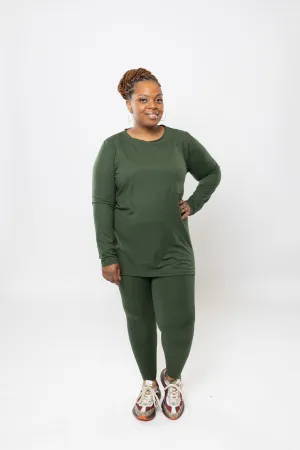 Buttery Soft 2 Piece Front Pocket Long-sleeve Loungewear Set
