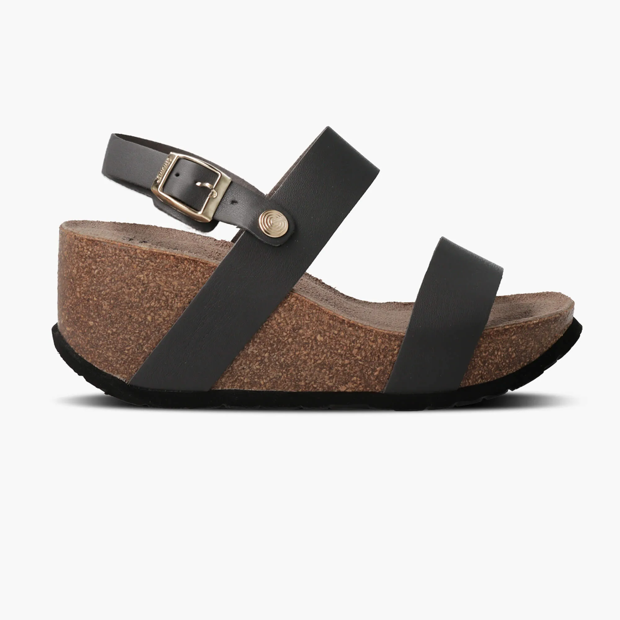 Capri Anthracite Sandals