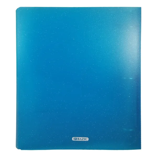 CARPETA 1 PULGADA FLEXIBLE GLITTER 3128 BAZIC MNK