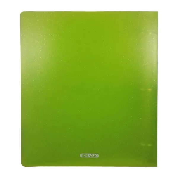 CARPETA 1 PULGADA FLEXIBLE GLITTER 3128 BAZIC MNK