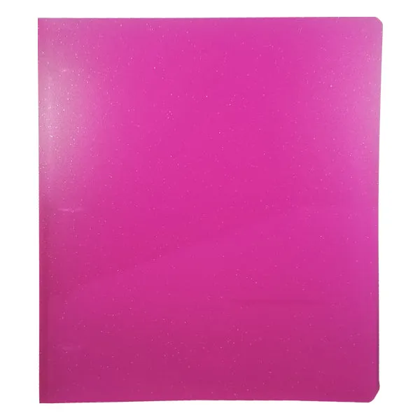 CARPETA 1 PULGADA FLEXIBLE GLITTER 3128 BAZIC MNK