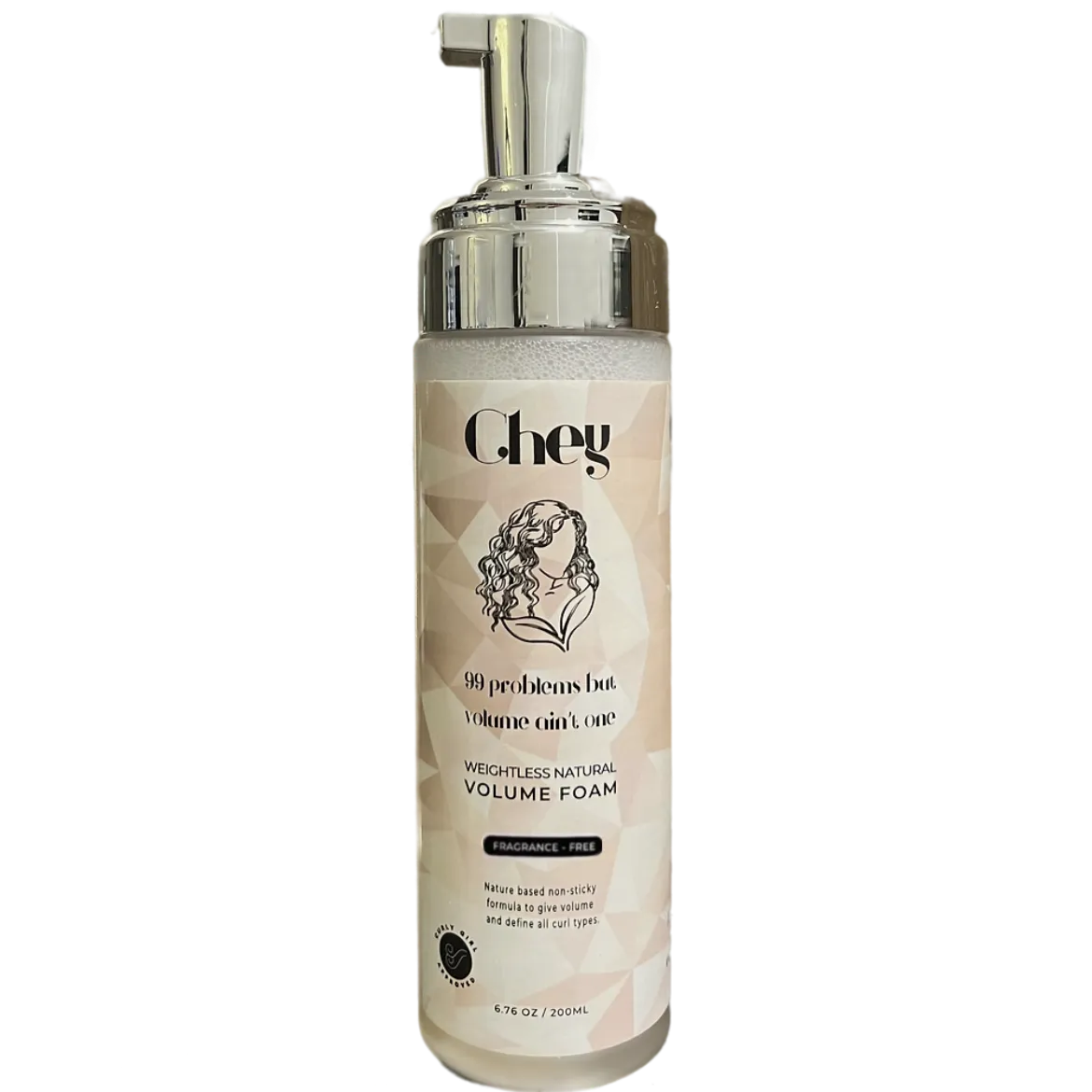 Chey Weightless Natural Volume Foam - Fragrance - Free 250ml