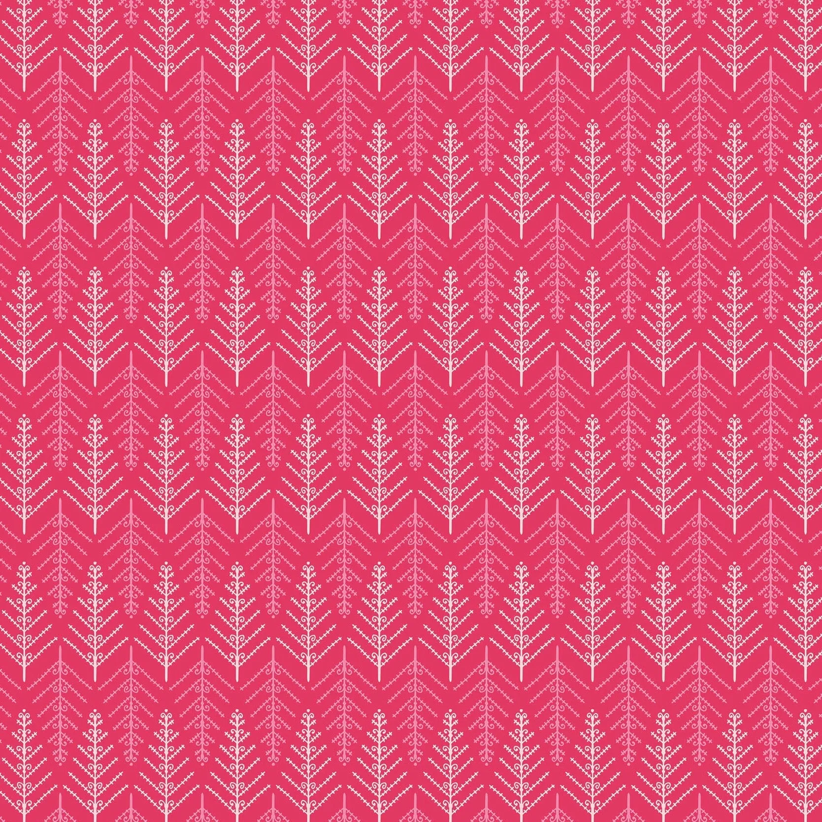 Christmas Dear Tinsel Trees in Pink