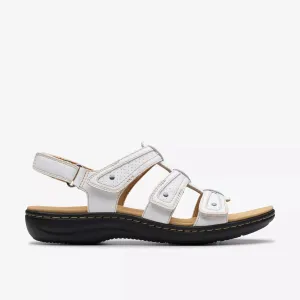 Clarks Women's Laurieann Ivy White Leather 26181701