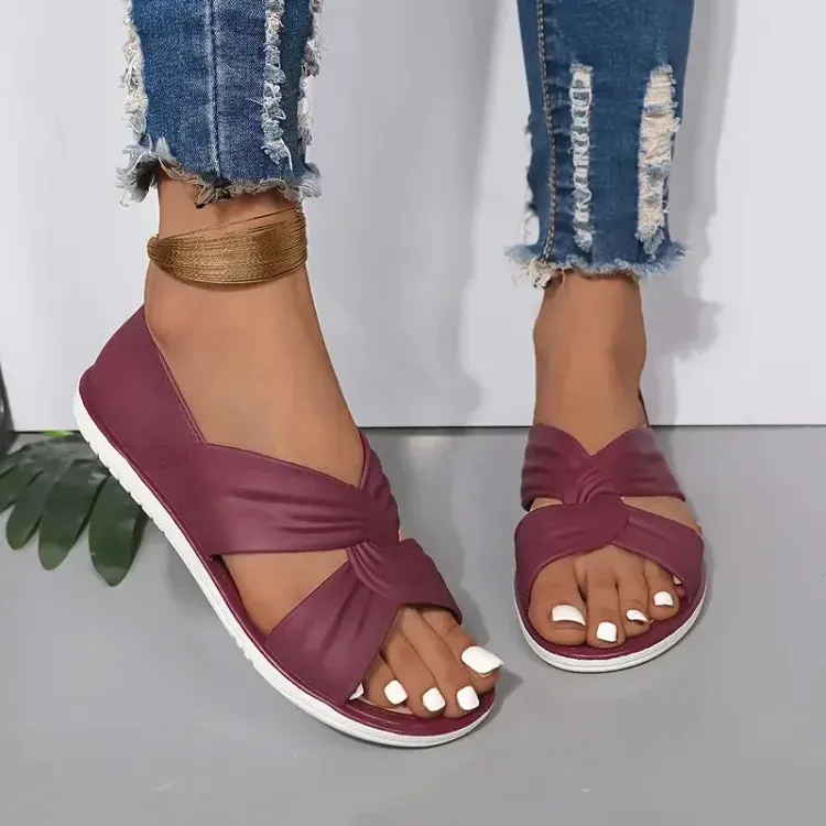 Comfortable Knot-Design Sandals for Women