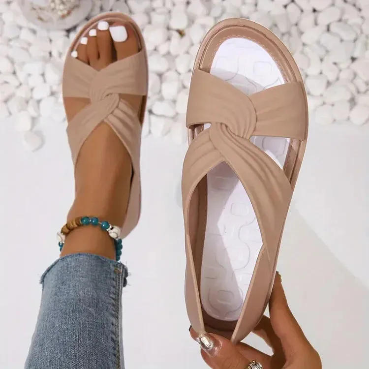 Comfortable Knot-Design Sandals for Women