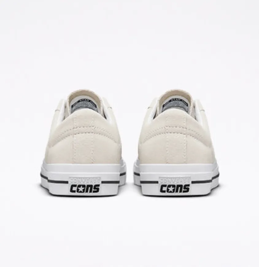 Cons One Star Pro Ox (Egret/White/Black)