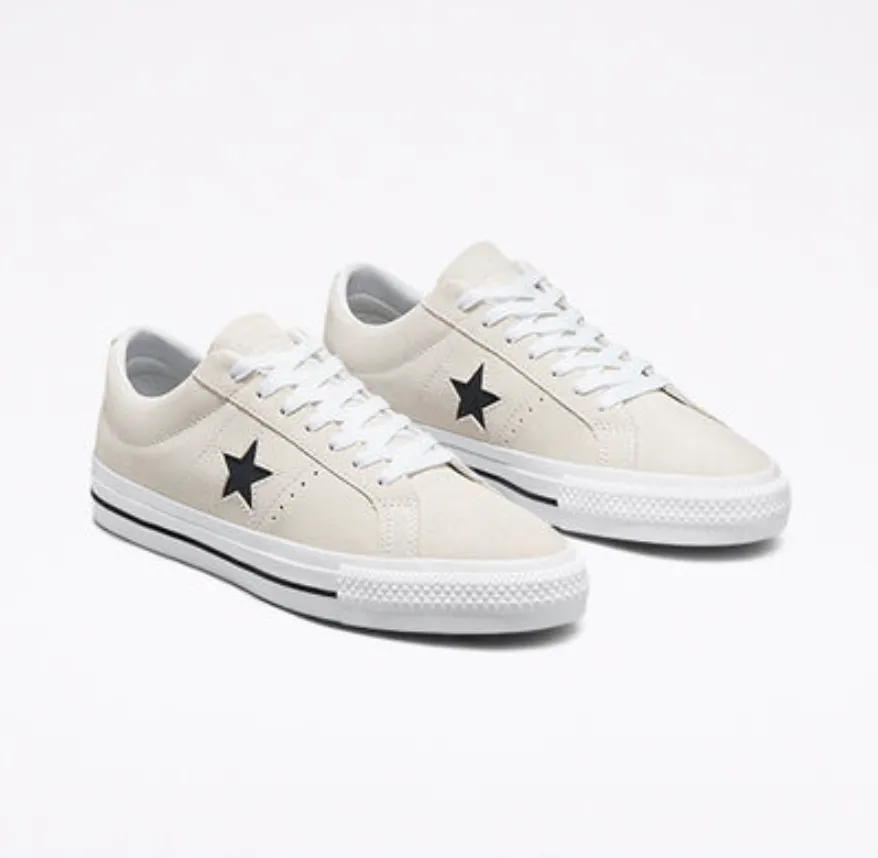 Cons One Star Pro Ox (Egret/White/Black)