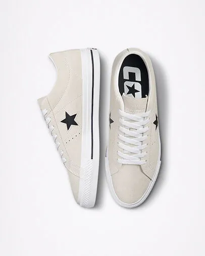 Cons One Star Pro Ox (Egret/White/Black)
