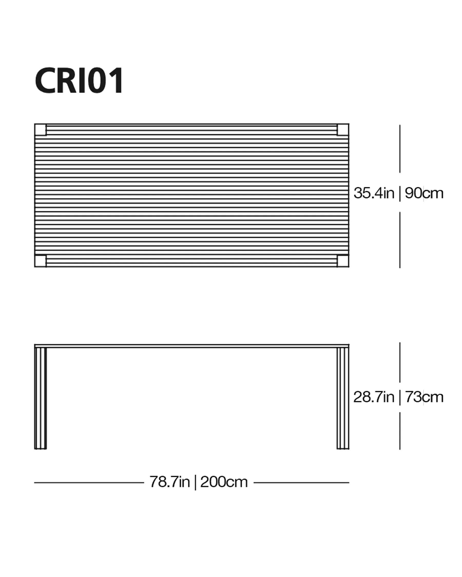 Cryptée Glass Table