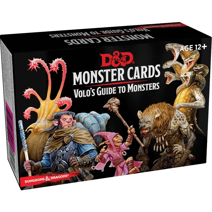 D&D - Spellbook Cards - Volo's Guide to Monsters