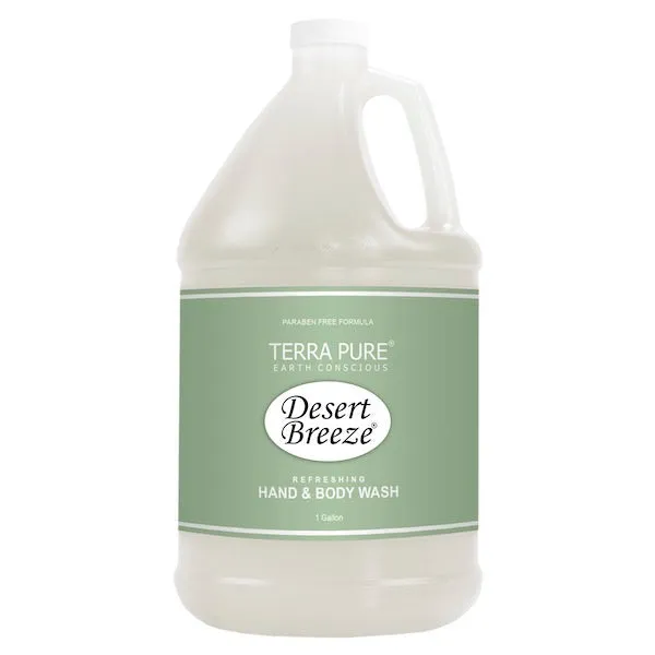 Desert Breeze Bath Toiletry 4 Pack Gallon Set