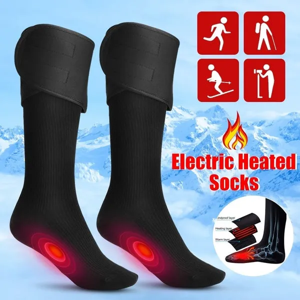 Electric Charging Battery Heated Cotton Socks