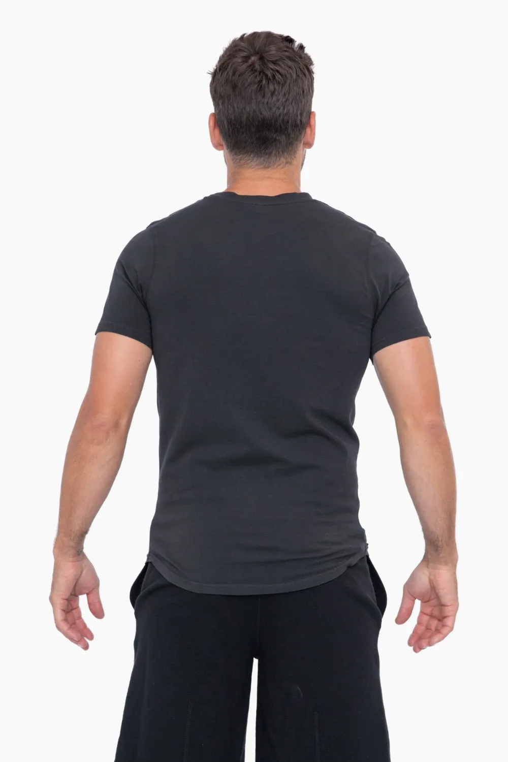 ELITE Pima Cotton Scallop Hem Tee