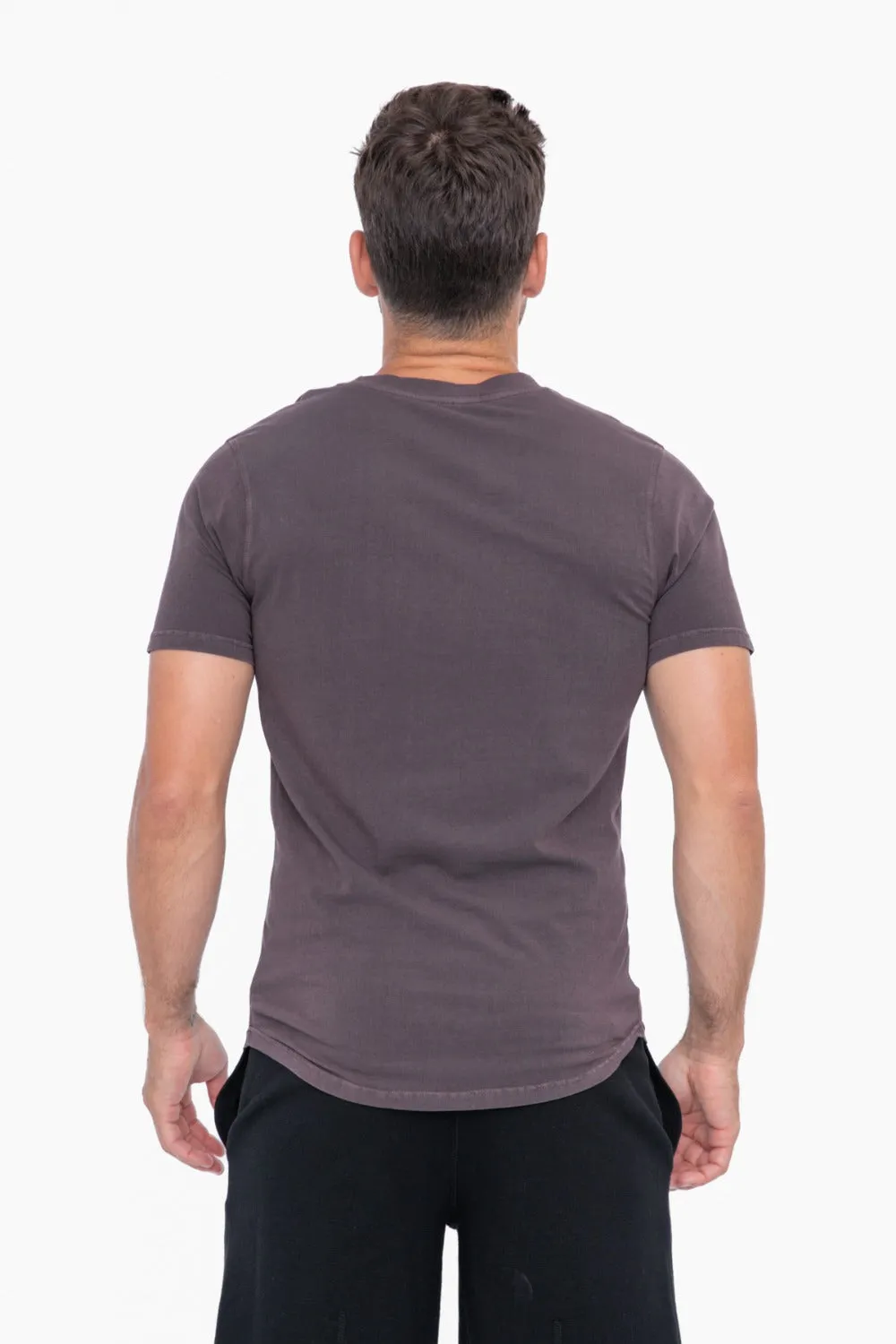ELITE Pima Cotton Scallop Hem Tee